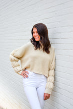 Load image into Gallery viewer, Eternal Style Bubble Sleeve Sweater
