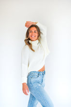 Load image into Gallery viewer, Let&#39;s Get Cozy Ribbed Turtleneck Sweater
