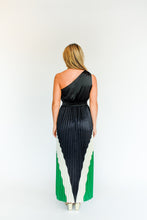 Load image into Gallery viewer, Pleat Of My Heart One Shoulder Maxi Dress
