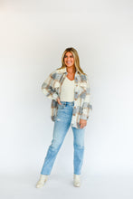 Load image into Gallery viewer, Plaid Taste Teddy Shirt Jacket
