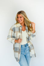 Load image into Gallery viewer, Plaid Taste Teddy Shirt Jacket
