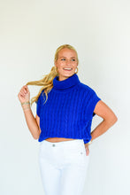 Load image into Gallery viewer, Blue The Right Thing Sweater Vest
