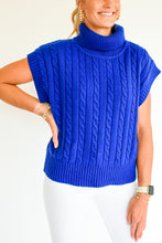 Load image into Gallery viewer, Blue The Right Thing Sweater Vest
