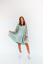 Load image into Gallery viewer, Tying to Meet You Tiered Dress
