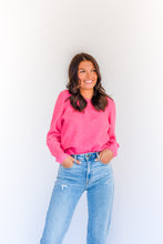 Load image into Gallery viewer, You Better Pink Sweater
