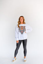 Load image into Gallery viewer, Hear Me Roar Tiger Graphic Sweatshirt
