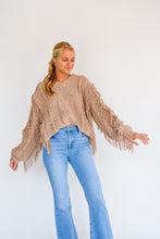 Load image into Gallery viewer, Time For Fringe Sweater

