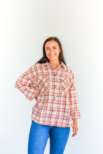 Load image into Gallery viewer, Plaid Is The Question Shacket
