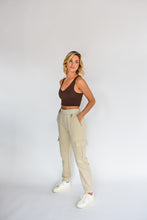 Load image into Gallery viewer, Utility Athleisure Joggers with Pockets
