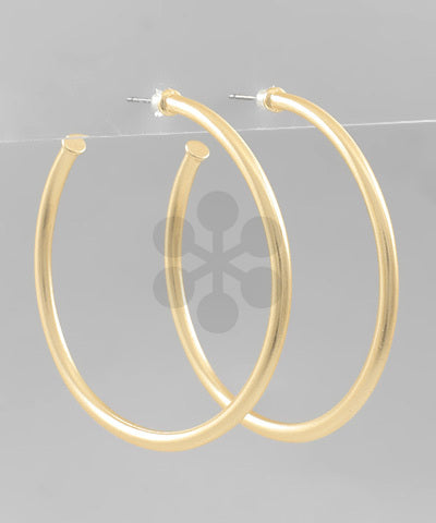 Skinny Open Hoops