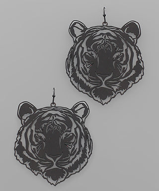 Tiger Filigree Earrings
