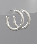 Load image into Gallery viewer, 30mm Hollow Hoops
