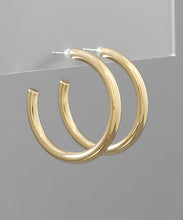 Load image into Gallery viewer, 40mm Hollow Hoops
