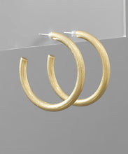 Load image into Gallery viewer, 40mm Hollow Hoops
