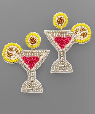 Bead Cocktail Earrings