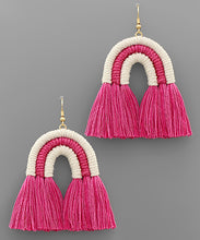 Load image into Gallery viewer, Arch &amp; Tassel Earrings
