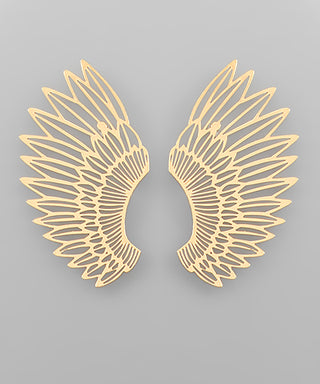 Filigree Angle Wing Earrings