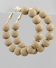 Load image into Gallery viewer, Clay Ball Hoops
