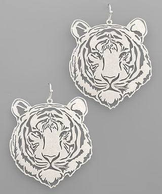 Tiger Filigree Earrings