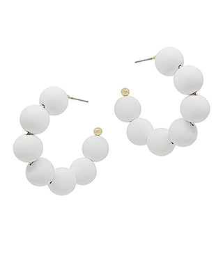 50mm Colored Ball Hoops