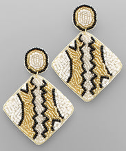 Load image into Gallery viewer, Rhombus Pattern Earrings
