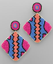 Load image into Gallery viewer, Rhombus Pattern Earrings
