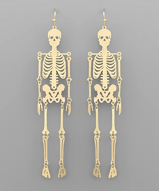 Skeleton Filigree Earrings