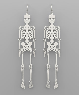 Skeleton Filigree Earrings