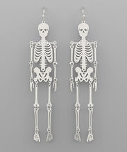 Load image into Gallery viewer, Skeleton Filigree Earrings
