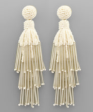 Load image into Gallery viewer, Seed Beads Tassel Earrings
