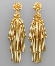 Load image into Gallery viewer, Seed Beads Tassel Earrings
