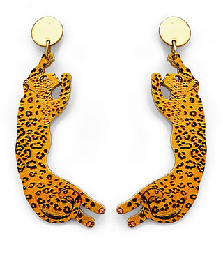 Leopard Earrings