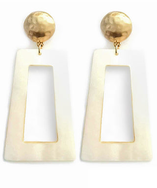 Trapezoid Dangle Earrings