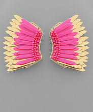 Load image into Gallery viewer, Sequin Wing Earrings
