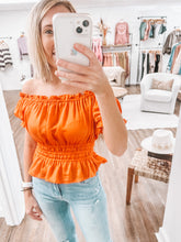 Load image into Gallery viewer, Orange You In Love Top
