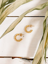 Load image into Gallery viewer, Orem Twisted Hoops
