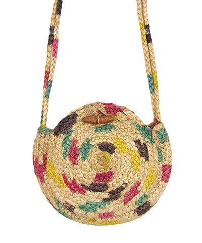 Multi Woven Circle Bag