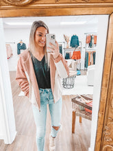Load image into Gallery viewer, Get A Mauve On Hooded Coat
