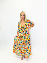Load image into Gallery viewer, Abstract Or Bust Midi Dress

