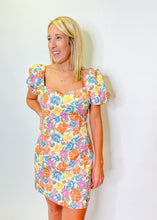 Load image into Gallery viewer, Heavy Petal Floral Print Dress

