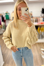 Load image into Gallery viewer, Eternal Style Bubble Sleeve Sweater
