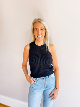 One Stop Crop Sweater Tank