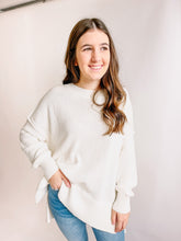 Load image into Gallery viewer, Cream Team Oversized Sweater
