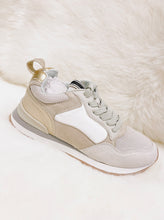Load image into Gallery viewer, Prudie Neutral Suede Sneakers
