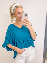 Load image into Gallery viewer, A Fantastic Day V-Neck Blouse
