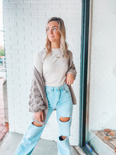 Load image into Gallery viewer, Sweater Late Than Never Cardigan
