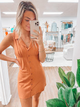 Load image into Gallery viewer, Cute As A Button Up Dress
