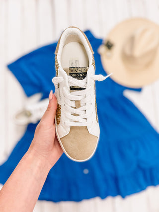 Vintage Havana Thea Gold Glitter Sneaker