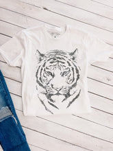 Load image into Gallery viewer, Black And White Tiger Tee
