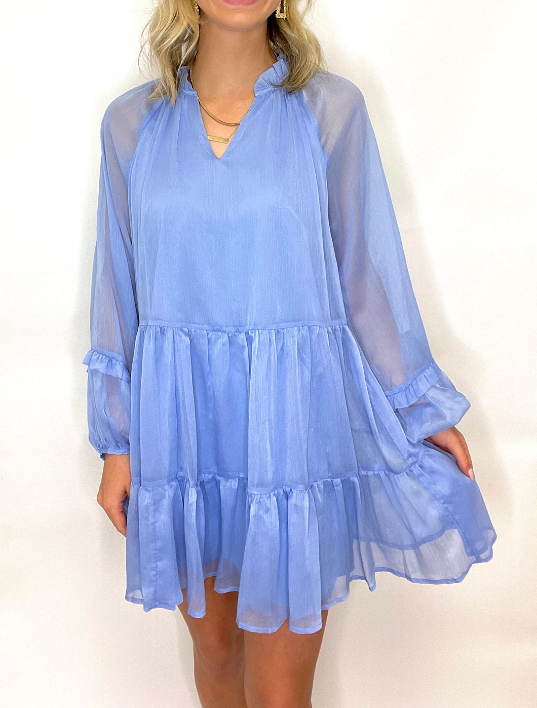 Ruffle Days Swing Tiered Dress